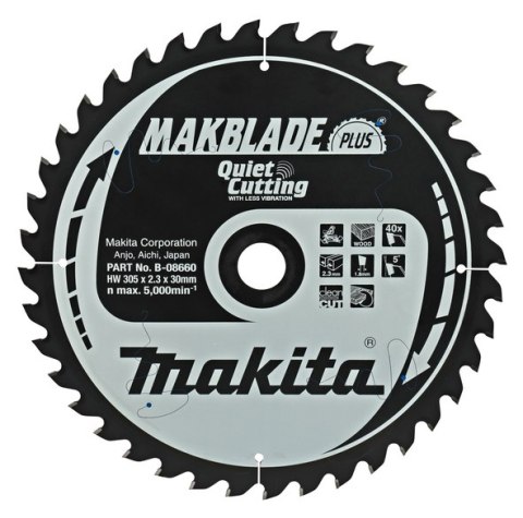 PIŁA SPIEKOWA 305*30/40Z MAKITA