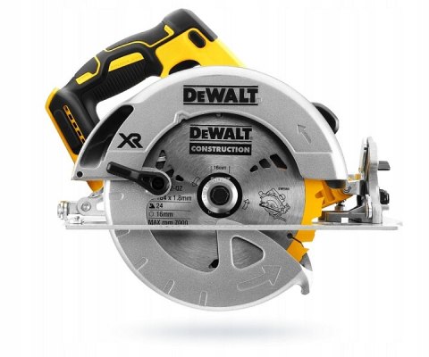 PILARKA TARCZOWA AKUMULATOROWA 184MM XR 18V 0*AH TSTAK DEWALT