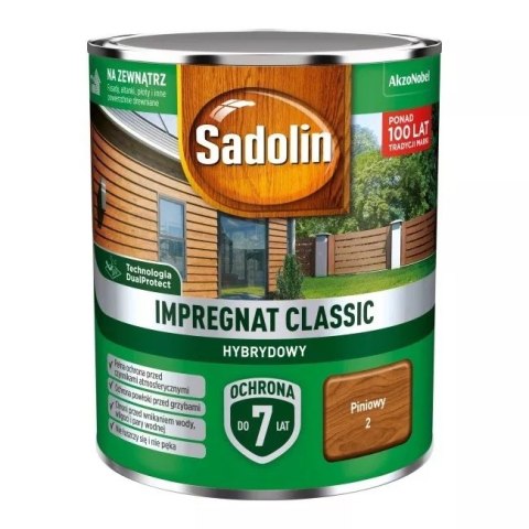 SADOLIN IMPREGNAT CLASSIC HYBRYDOWY 7 LAT PINIOWY 2.5 SADOLIN