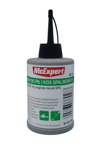 SMAR DO PIŁ I KOS SPALINOWYCH BUTELKA Z MIESZKIEM 60ML MC EXPERT