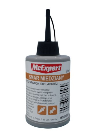 SMAR MIEDZIANY BUTELKA Z MIESZKIEM 60ML MC EXPERT