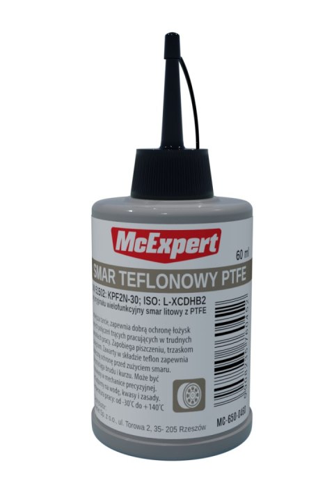 SMAR TEFLONOWY PTFE BUTELKA Z MIESZKIEM 60ML MC EXPERT