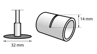 TARCZA TNĄCA 32*1.5MM 5SZT. DREMEL