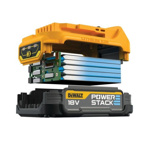 ZESTAW 2 AKUMLATORÓW 18V 1.7AH POWERSTACK DEWALT