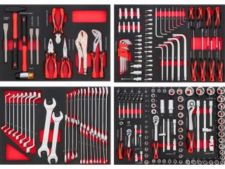 ZESTAW NARZĘDZIOWY 4 MODUŁY 217 EL. AIRPRESS