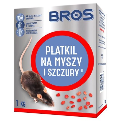 PŁATKIL NA MYSZY I SZCZURY 1KG BROS