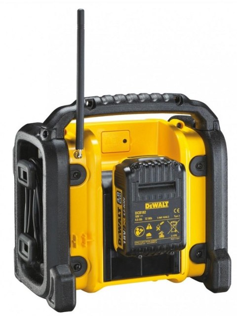 RADIO BUDOWLANE XR LI-ION DAB/FM 18V 0*AH DEWALT