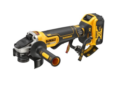 SZLIFIERKA KĄTOWA AKUMULATOROWA 125MM LR 18V 2*5.0AH TSTAK DEWALT