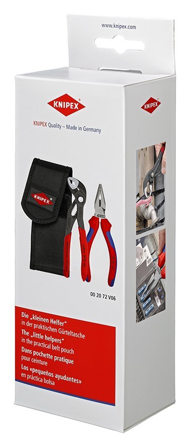 ZESTAW SZCZYPIEC MINI W ETUI NA PASEK 2SZT. KNIPEX