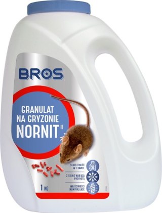 NORNIT GRANULAT NA GRYZONIE 1KG BROS