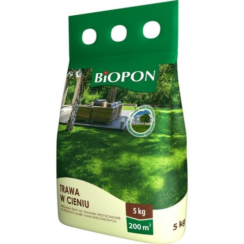 TRAWA W CIENIU 5KG BIOPON