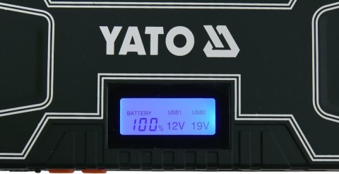 POWER BANK 12000MAH Z WYŚWIETLACZEM LCD YATO