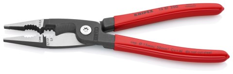 SZCZYPCE DO PRAC ELEKTROINSTALACYJNYCH 200 MM, 6W1 KNIPEX