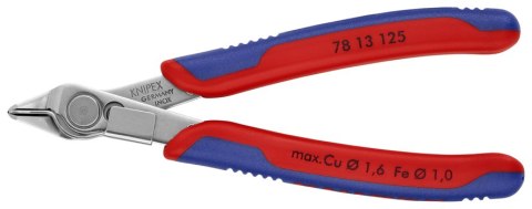 SZCZYPCE TNĄCE BOCZNE PRECYZYJNE SUPER KNIPS 125MM KNIPEX