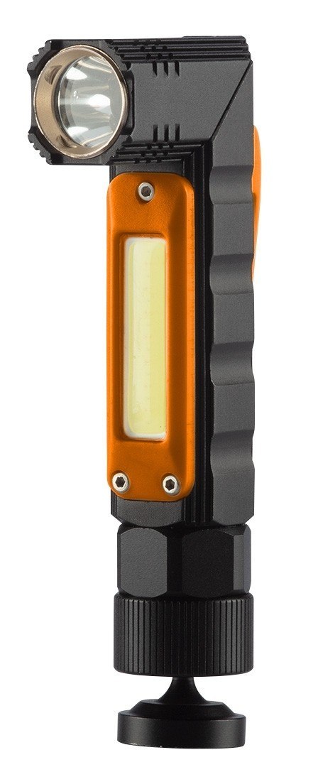 LATARKA AKUMULATORAWA USB 300 LM 2 W 1 CREE XPE + COB LED NEO