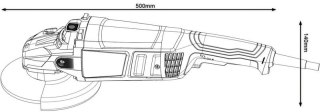 SZLIFIERKA KĄTOWA 230MM GWS 2200W BOSCH