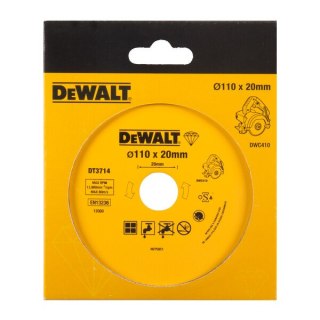 TARCZA DIAMENTOWA DO CIĘCIA PŁYTEK 110*20MM DEWALT