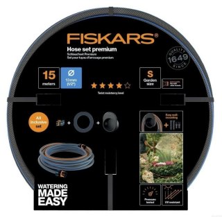 UCHWYT NAŚCIENNY Z WĘŻEM 13MM 1/2'' 15M Q4 FISKARS