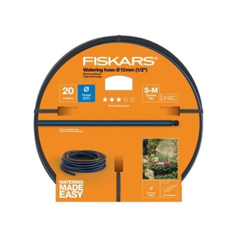 WĄŻ OGRODOWY 13MM 1/2'' 20M-Q3 FISKARS