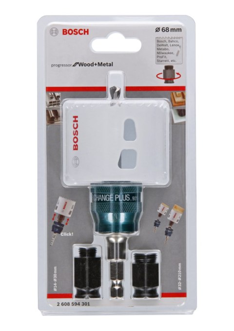 PIŁA OTWORNICA PROGRESSOR STARTER KIT 68MM BOSCH