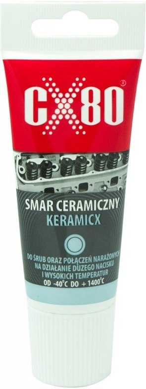 SMAR CERAMICZNY KERAMICX DO ŚRUB 40G CX-80