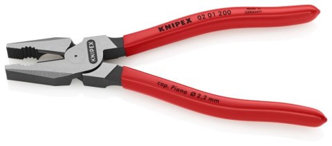 SZCZYPCE UNIWERSALNE 200MM O ZWIĘKSZONYM PRZEŁOŻENIU KNIPEX