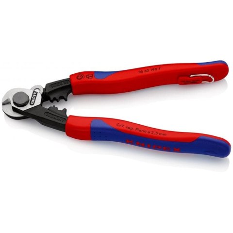 NOŻYCE DO LIN STALOWYCH KUTE 190MM. KNIPEX