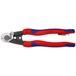 NOŻYCE DO LIN STALOWYCH KUTE 190MM. KNIPEX