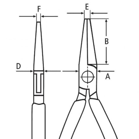 SZCZYPCE DLA ELEKTRONIKÓW 115MM KNIPEX