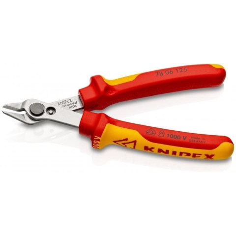 SZCZYPCE TNĄCE SUPER KNIPS 125MM IZOLOWANE KNIPEX