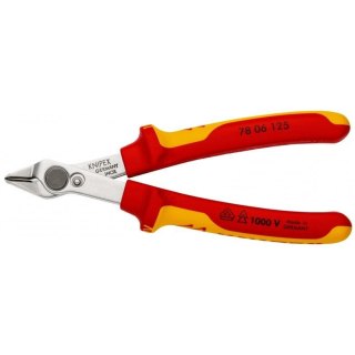 SZCZYPCE TNĄCE SUPER KNIPS 125MM IZOLOWANE KNIPEX