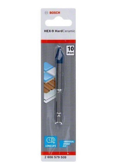 WIERTŁO HEX-9 HARD CERAMIC 10*90MM BOSCH