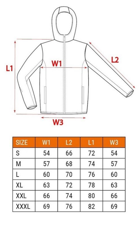 KURTKA 3W1, MEMBRANA 10000 PREMIUM, ROZMIAR XXXL NEO