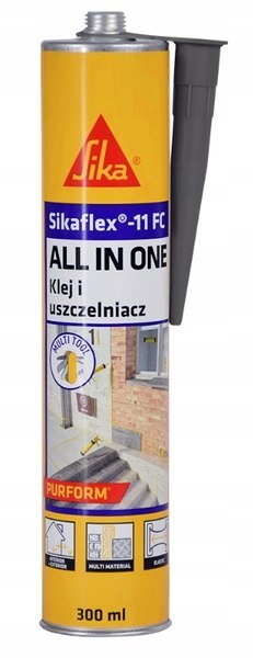 SIKAFLEX 11FC PURFORM KLEJ USZCZELNIAJĄCY 300ML BAZALT SZARY SIKA