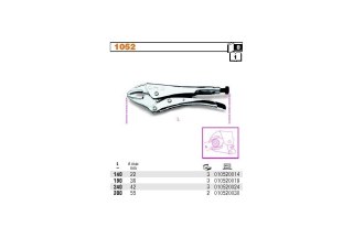 SZCZYPCE NASTAWNE SAMOBLOKUJĄCE 140MM BETA