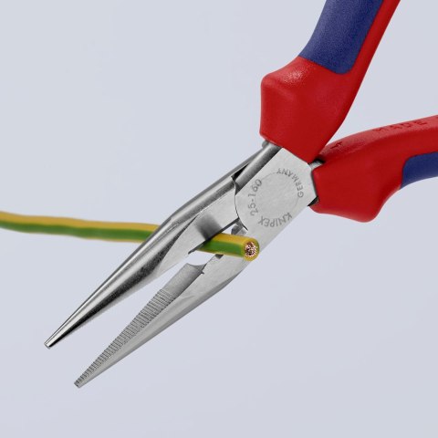 SZCZYPCE TNĄCE PÓŁOKRĄGŁE PROSTE 160MM KNIPEX