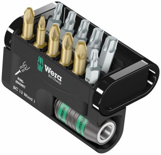 ZESTAW BITÓW BIT-CHECK 12 WOOD 1, 12CZ. WERA