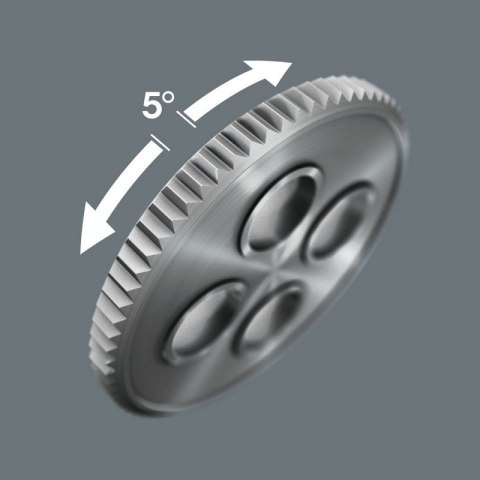 ZESTAW KLUCZY NASADOWYCH ZYLKOP 1/4'' 5-13 MM,16 CZ. WERA