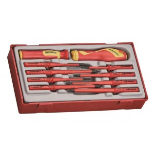 ZESTAW WKRĘTAKÓW 1000V IZOLOWANYCH 10SZT. TENG TOOLS