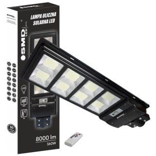 LAMPA LED ULICZNA SOLARNA 360W 6000K IP65 8000LM UN