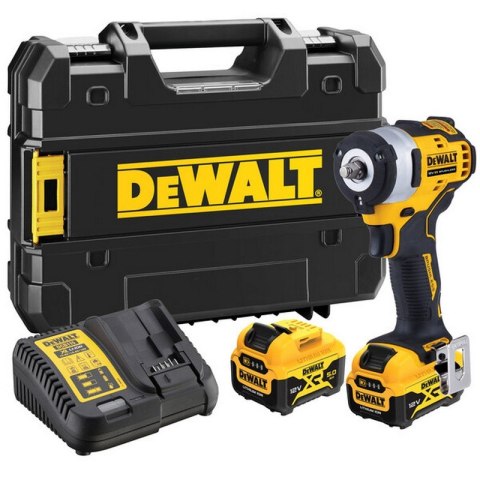 AKUMULATOROWY KLUCZ UDAROWY 3/8' XR 12V 2*5.0AH TSTAK DEWALT