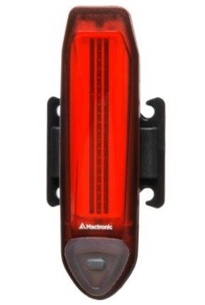 LAMPA ROWEROWA TYLNA 20LM ŁADOWALNA MACTRONIC