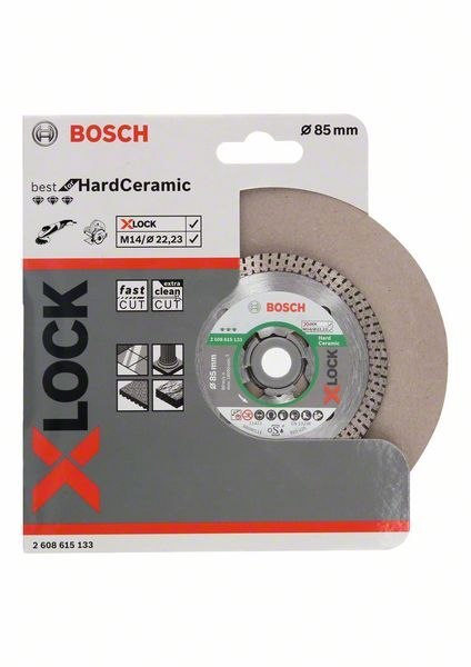 TARCZA DIAMENTOWA CERAMIC 85*1,4 X-LOCK BOSCH