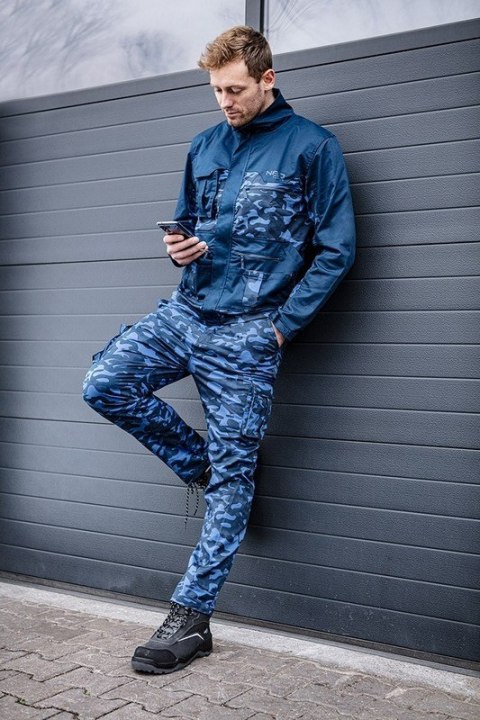 BLUZA ROBOCZA CAMO NAVY, ROZMIAR S NEO