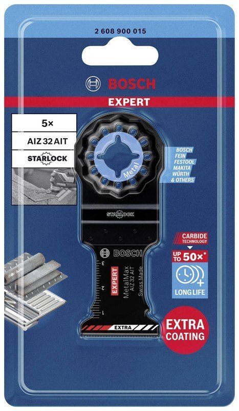 BRZESZCZOT OMT DO CIĘCIA EXPERT AIZ32AIT STARLOCK 5PC BOSCH