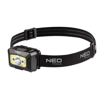 LATARKA CZOŁOWA AKUMULATOROWA USB 250LM COB LED,CZUJNIK RUCH NEO