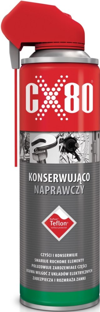 PŁYN KONSERWUJĄCO NAPRAWCZY TEFLON DUO SPRAY 500ML CX-80