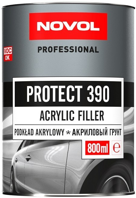 PODKŁAD PROTECT 390 4:1 0.8L SZARY NOVOL