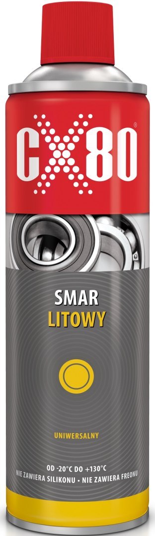 SMAR LITOWY UNIWERSALNY AEROZOL 500ML CX-80