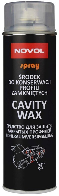 ŚRODEK DO KONSERWACJI PROFILI ZAMKNIĘTYCH CAVITY WAX 500 ML NOVOL